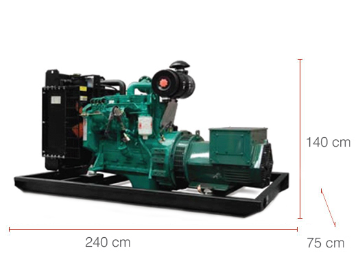 PLANTA EL�CTRICA 175 KW ABIERTAS