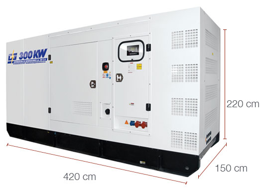 PLANTA EL�CTRICA 300 KW AC�STICA